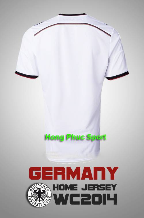 Mặt sau áo bóng đá tuyển Đức