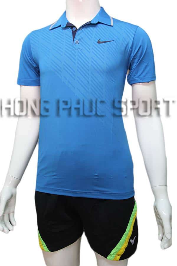 Quần áo cầu lông nam Nike NB06 màu xanh