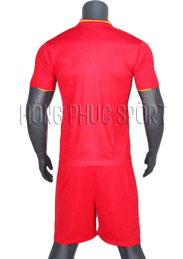 Bộ quần áo Liverpool 2016 2017 sân nhà mầu đỏ Thái Lan Super Fake - Mặt sau