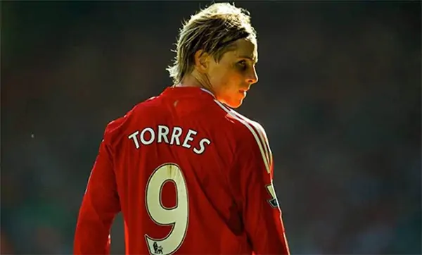 Thời đinh cao của Torres khi còn thi đấu cho Liverpool