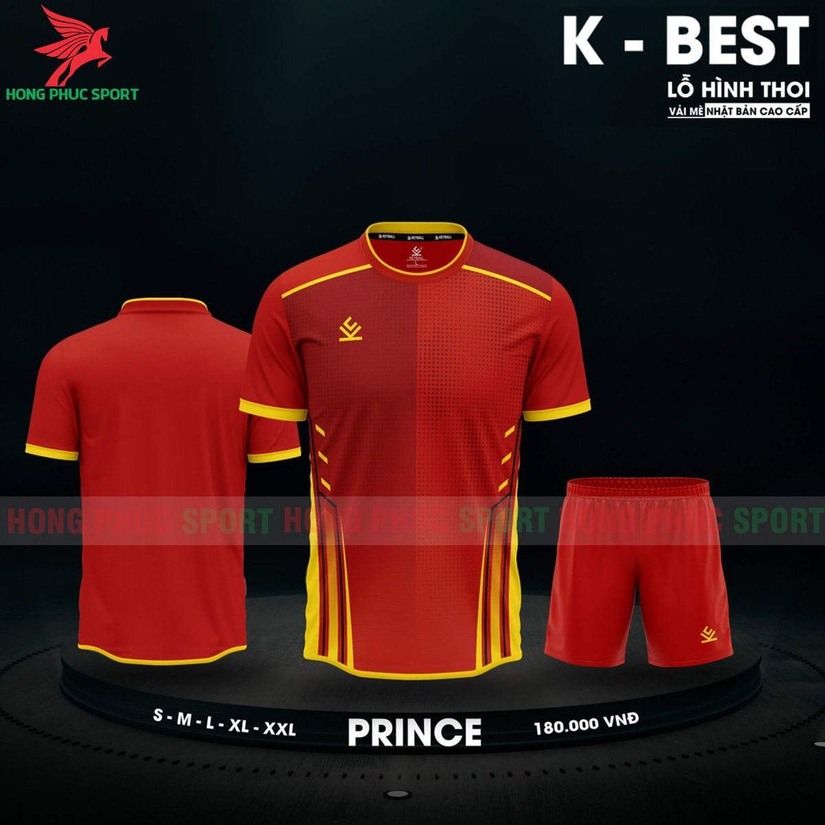 ao-bong-da-khong-logo-keyball-prince-2022-do-1