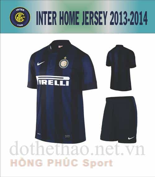 Áo Inter Milan 2013-2014 sân nhà