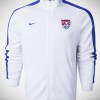 Áo khoác Mỹ trắng 2014, áo khoác tuyển USA trắng 2014, áo khoác thể thao Mỹ WC2014 trắng