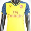 Bộ quần áo Arsenal vàng 2014-2015 sân khách