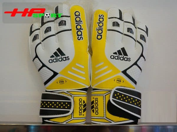 Găng tay thủ môn Adidas Pro màu vàng - mặt sau