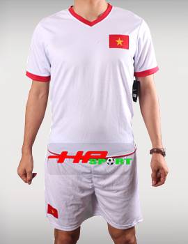 áo tuyển VN màu trắng sân khách AFF Cup 2014