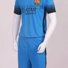 Mẫu áo barcelona 2015-2016 mẫu thứ 3 thi đấu C1 màu xanh dương