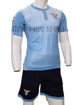 Bộ quần áo đá banh Lazio xanh 2015-2016 sân nhà