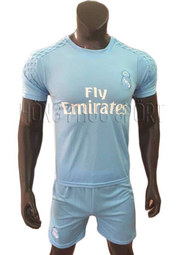 Bộ quần áo thủ môn Real Madrid 2016 2017 xanh biển