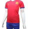 Mẫu áo tuyển Tây Ban Nha Euro 2016 màu đỏ truyền thống