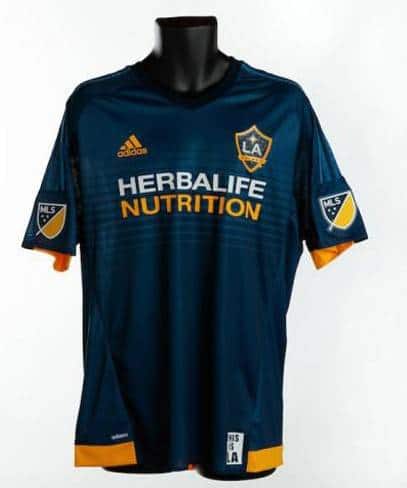 Mẫu áo đấu La Galaxy 2016 2017 sân khách xanh tím than Mẫu áo đấu La Galaxy 2016 2017 sân khách xanh tím than