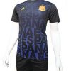 Mẫu áo training tuyển Tây Ban Nha Euro 2016 2017 xanh tím than