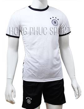 Mẫu quần áo tuyển Đức Euro 2016 sân nhà màu trắng