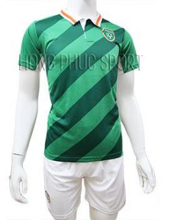Mẫu áo tuyển Ireland Euro 2016 2017 xanh lá cây sân nhà