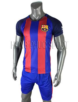 mẫu áo đấu Barcelona 2016 2017 sân nhà