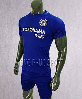 Áo đấu Nike Chelsea 2017 2018 sân nhà xanh bích