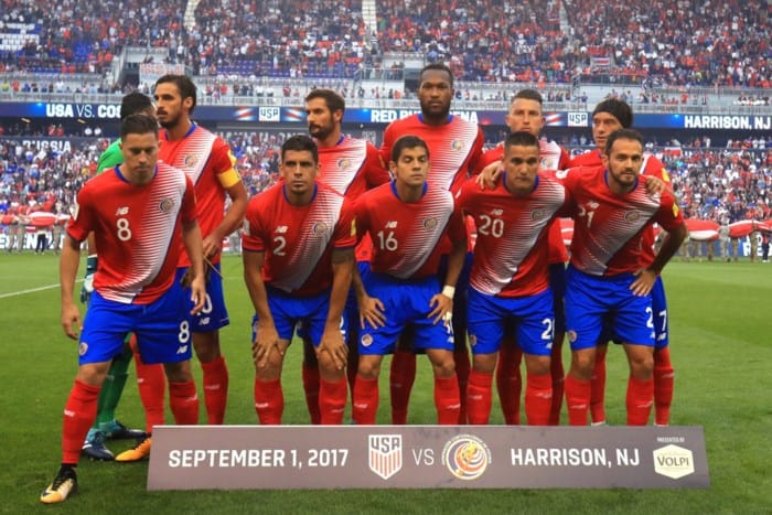 Áo đấu Costa Rica World Cup 2018 màu đỏ Áo đấu Costa Rica World Cup 2018 màu đỏ