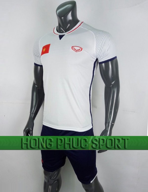 Bộ quần áo tuyển Việt Nam AFC Cup 2018 sân khách màu trắng