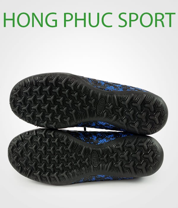 Đế giày bóng đá động lực MT 170501 màu đen xanh