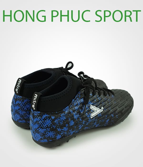 Gót giày bóng đá động lực MT 170501 màu đen xanh