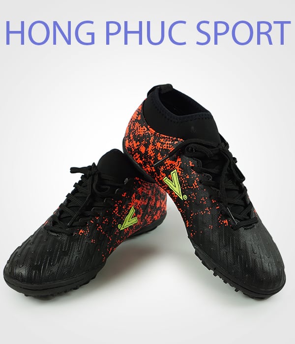 Giày bóng đá động lực MT 170501 màu đen cam