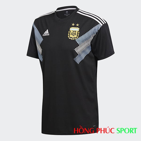 Áo đấu sân khách đội tuyển Argentina (phía ngực áo)