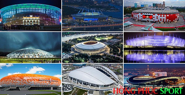 Các sân vận động phục vụ World Cup 2018