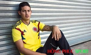 Jame Rodriguez trong màu áo đội tuyển quốc gia Colombia