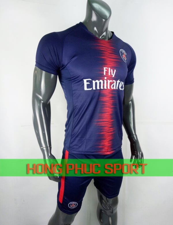 Bộ áo đấu Paris Saint Germain sân nhà 2018 2019 màu tím than