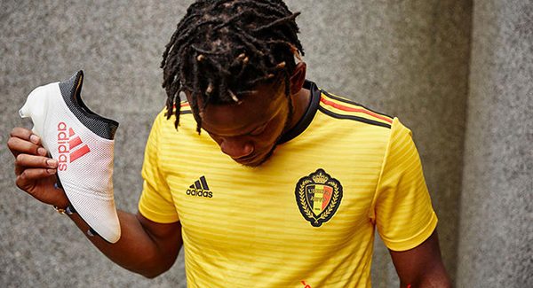 Mẫu áo đấu sân khách đội tuyển Bỉ World Cup 2018