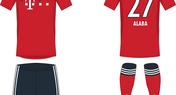 Thiết kế áo đấu Bayern Munich mùa giải 2018 2019