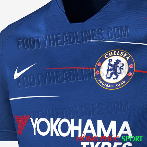 Hình ảnh trên ngực áo đấu được cho là của Chelsea mùa giải 2018/19 Hình ảnh trên ngực áo đấu được cho là của Chelsea mùa giải 2018/19