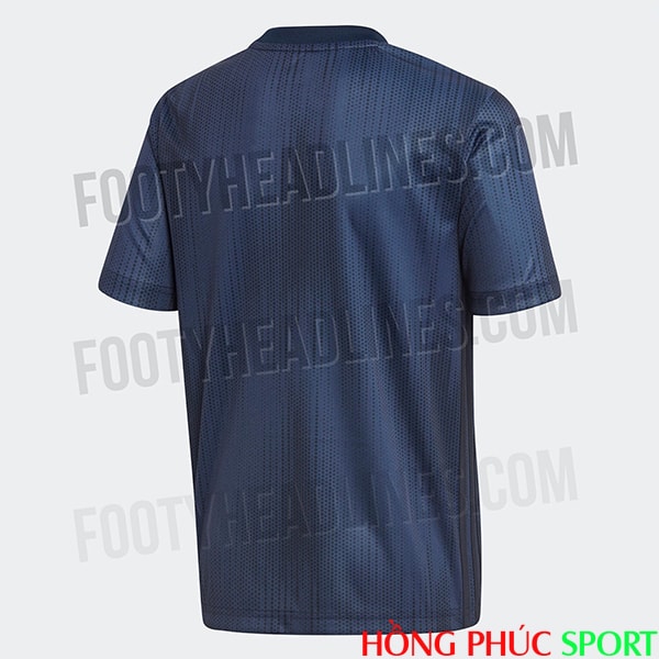Mặt sau áo đấu Manchester United mẫu thứ ba 2018 2019 Mặt sau áo đấu Manchester United mẫu thứ ba 2018 2019
