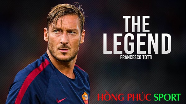 Huyền thoại Francesco Totti của bóng đá thế giới
