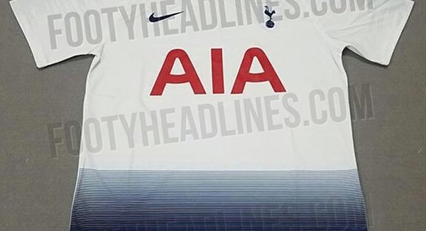 Mẫu áo đấu Tottenham sân nhà (Fake) được giới thiệu đến người hâm mộ