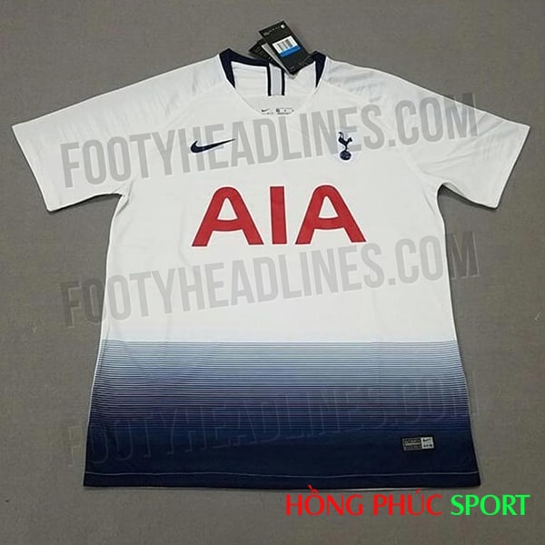 Mẫu áo đấu Tottenham sân nhà (Fake) được giới thiệu đến người hâm mộ