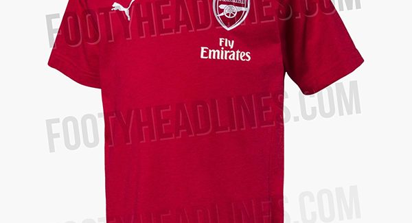 Áo đấu Arsenal mùa giải 2018 2019 sân nhà không cổ