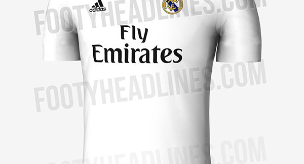 Thiết kế áo đấu Real Madrid sân nhà 2018 2019