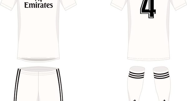 Thiết kế dự kiến của áo đấu Real Madrid mùa giải 2018 2019