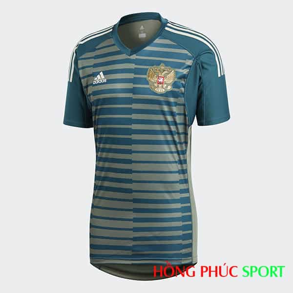 Áo đấu thủ môn đội tuyển Nga (phía ngực áo)