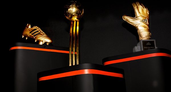 Chiếc giày Vàng, Quả bóng Vàng, Găng tay Vàng World Cup 2018