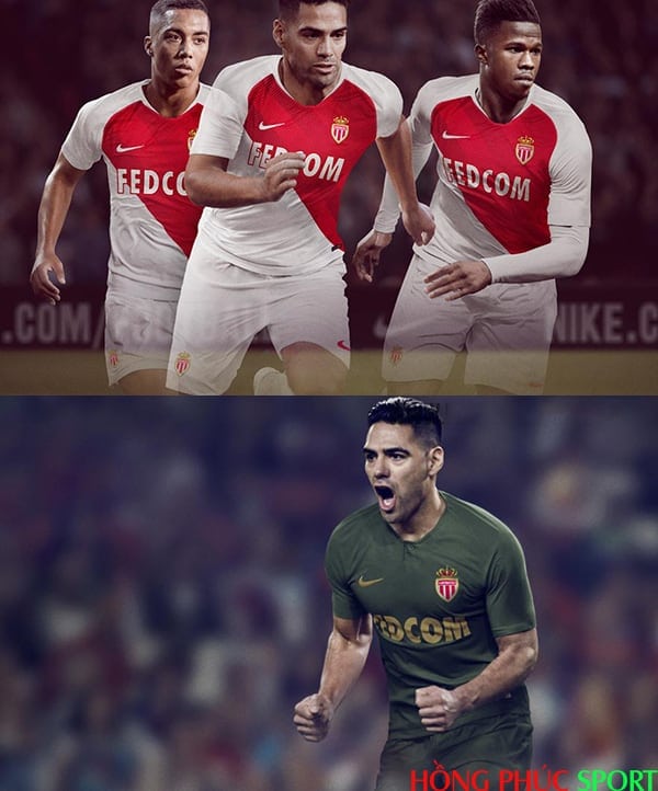 Áo đấu AS Monaco mùa giải 2018 2019 Áo đấu AS Monaco mùa giải 2018 2019