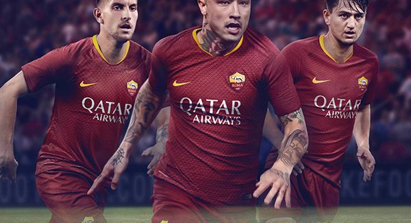 Công bố áo đấu AS Roma sân nhà mùa giải 2018 2019