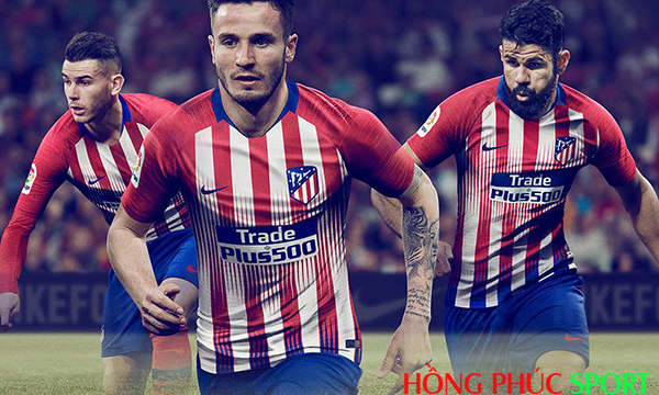 Áo đấu Atletico Madrid sân nhà mùa giải 2018 2019 Áo đấu Atletico Madrid sân nhà mùa giải 2018 2019