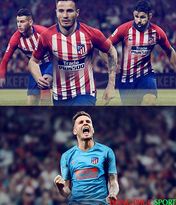 Áo đấu Atletico Madrid mùa giải 2018 2019 Áo đấu Atletico Madrid mùa giải 2018 2019