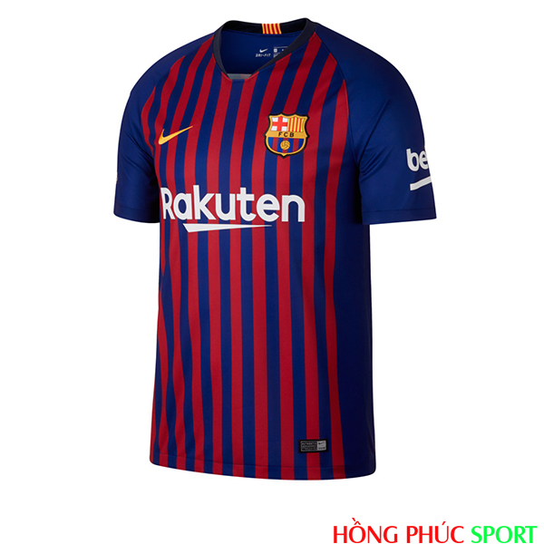 Phía trước áo đấu Barcelona sân nhà mùa giải 2018 2019 Phía trước áo đấu Barcelona sân nhà mùa giải 2018 2019