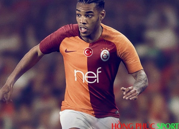 Áo đấu Galatasaray sân nhà mùa giải 2018 2019 Áo đấu Galatasaray sân nhà mùa giải 2018 2019