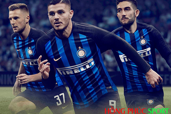 Áo đấu Inter Milan sân nhà mùa giải 2018 2019 Áo đấu Inter Milan sân nhà mùa giải 2018 2019