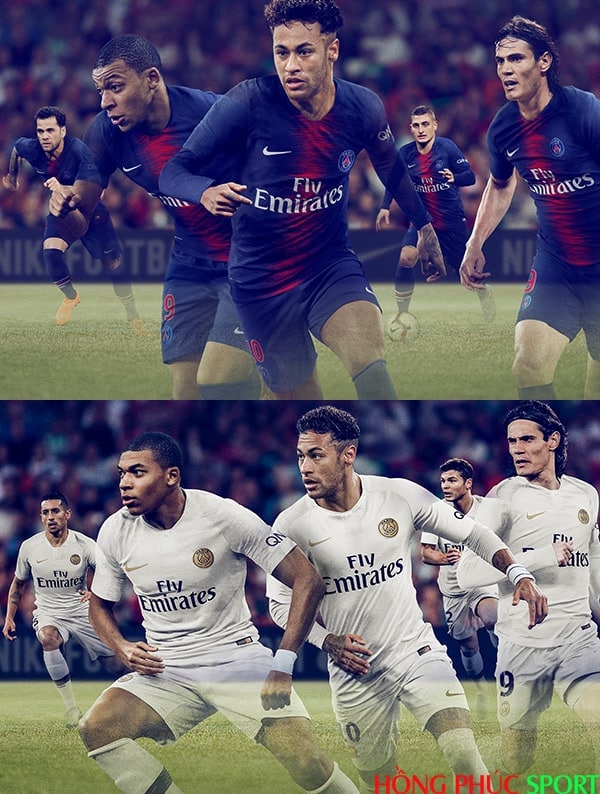 Áo đấu Paris Saint-Germain mùa giải 2018 2019 Áo đấu Paris Saint-Germain mùa giải 2018 2019