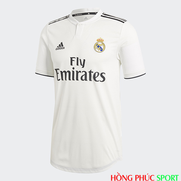 Mặt trước áo đấu Real Madrid mùa giải 2018 2019 sân nhà Mặt trước áo đấu Real Madrid mùa giải 2018 2019 sân nhà